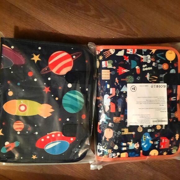 NWT Two different toddler life skills sensory busy books for travel & learning. - Picture 8 of 10